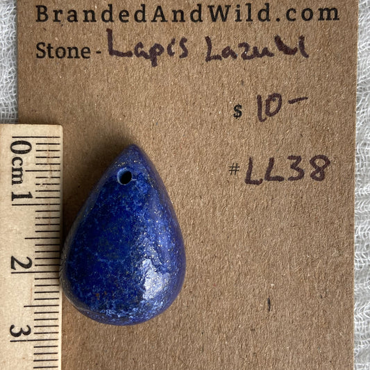 Lapis Lazuli Cabochon -Drilled- LL38