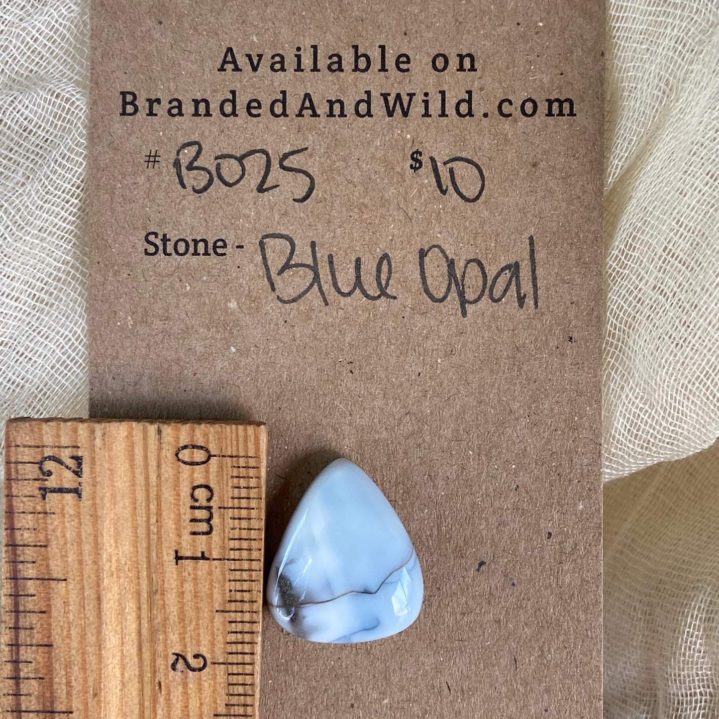 Blue Opal Cabochon - B025