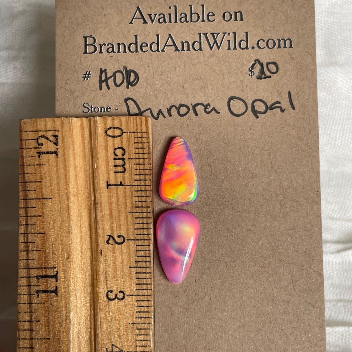Aurora Opal Cabochon - A010 69F25E3A-1FB8-48D4-9374-83C499A0EB59 Brandedandwild.com