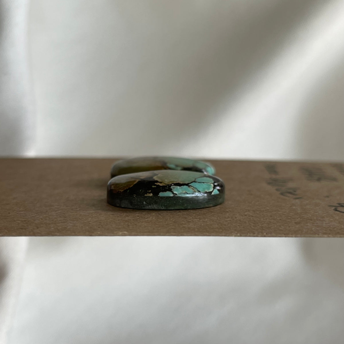 Hubei Turquoise Cabochon - H148 6A05A88D-81EC-4813-A39A-814A1D4092A9 Brandedandwild.com