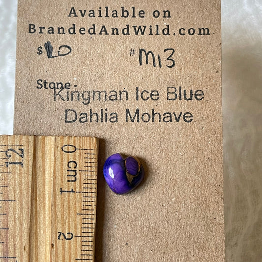 Ice Blue Dahlia Cabochon - KID13 6A590815-F7C4-42A2-8579-CC69403F7B9A Brandedandwild.com