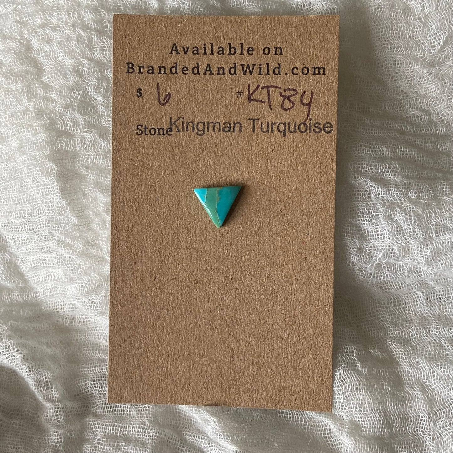 Kingman Turquoise Cabochon - KT84