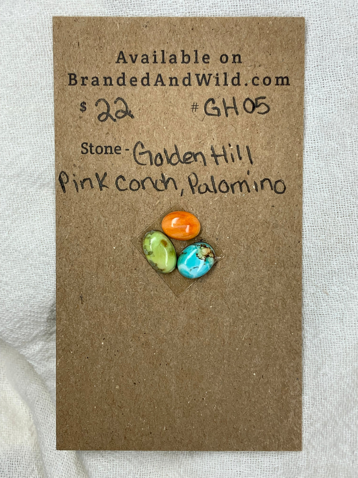 Golden Hill / Pink Conch Cabochon - Mix100 6A811B1F-6B54-42F4-A30C-93B44A900AA1 Brandedandwild.com
