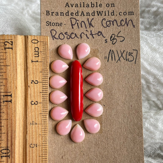 Rosarita / Pink Conch Cabochon - Mix157 6ACB90C2-0D5D-43D8-A874-07E4484337DA Brandedandwild.com