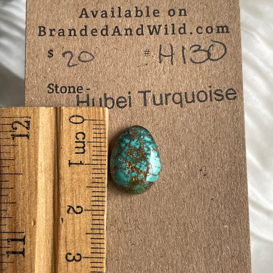 Hubei Turquoise Cabochon - H130 6AD5F283-E46E-4BA5-BC22-9A6893255927 Brandedandwild.com