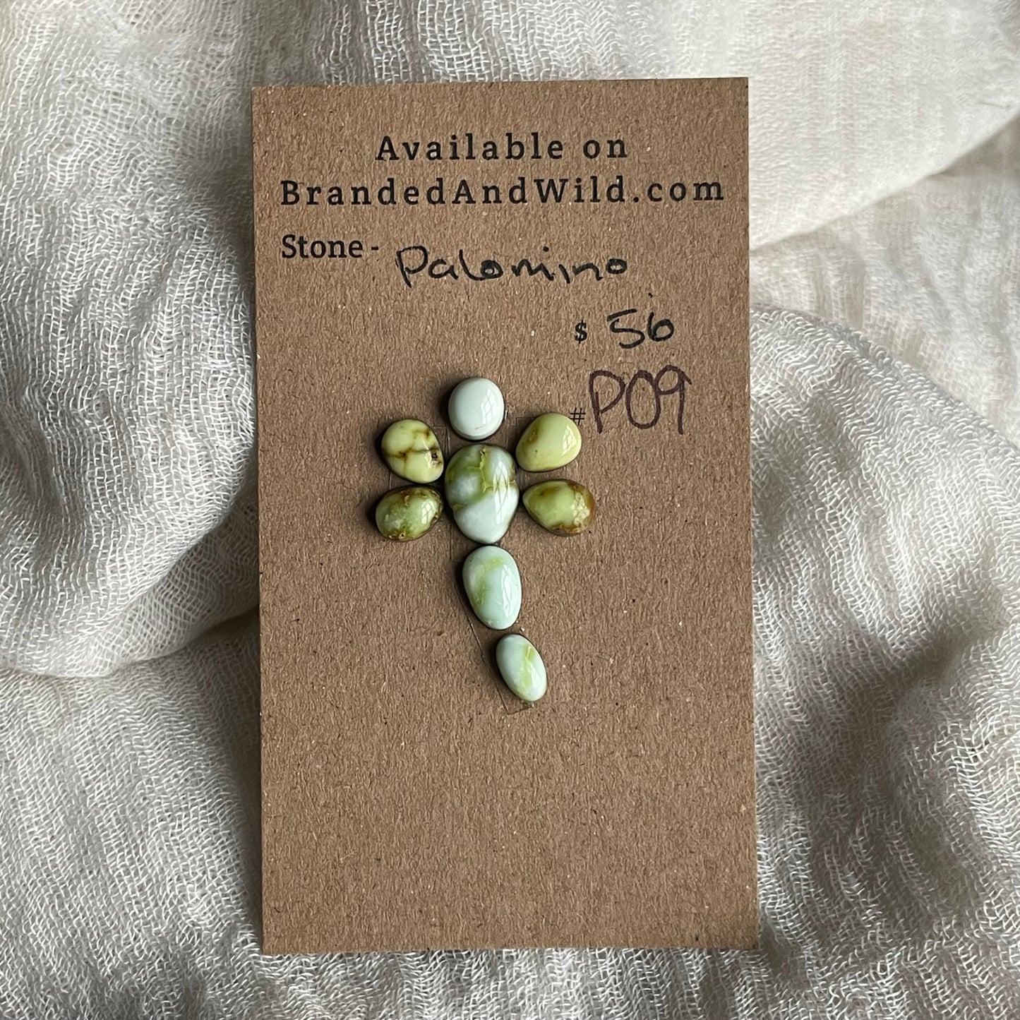 Palomino Cabochon - P09 6ADE2789-4143-4FF4-809E-4D23861B6DAA Brandedandwild.com