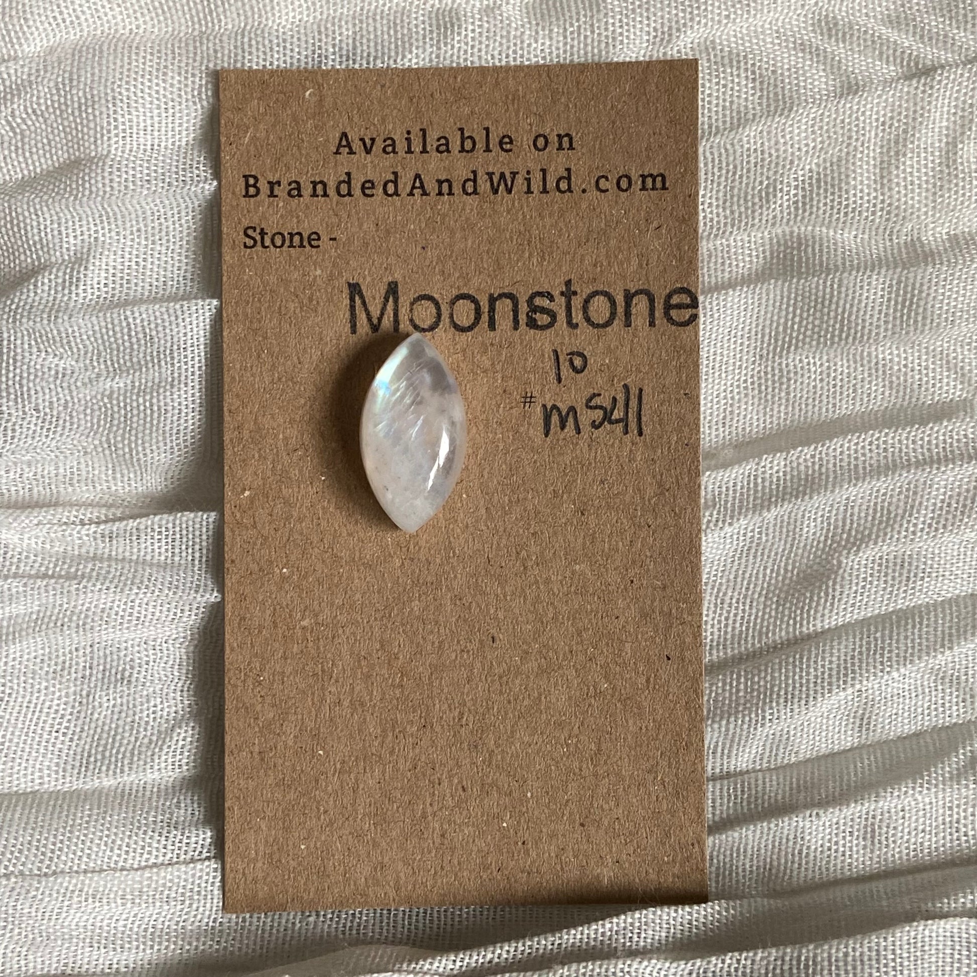 Moonstone cabochon - Ms41 6B011675-A809-4668-A7B6-3C6D87820BC7 Brandedandwild.com