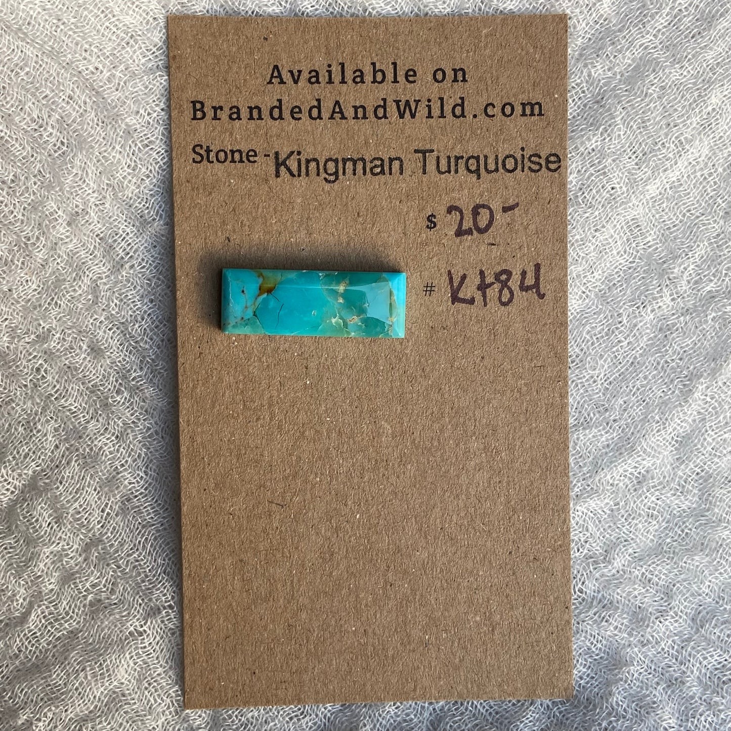 Kingman Turquoise Cabochon - KT84