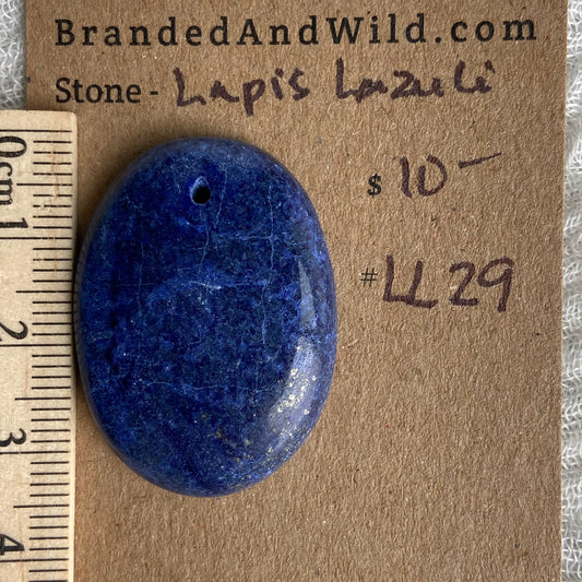Lapis Lazuli Cabochon -Drilled- LL29