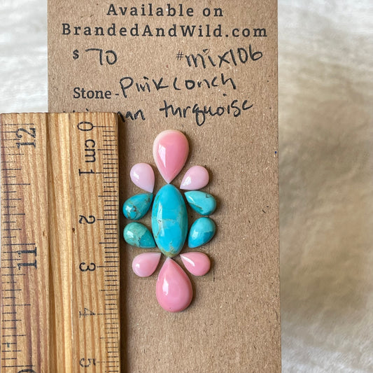 Kingman Turquoise Cabochon - KT106 6B12E05F-440A-48A6-8A1F-58B4D4165BCC Brandedandwild.com