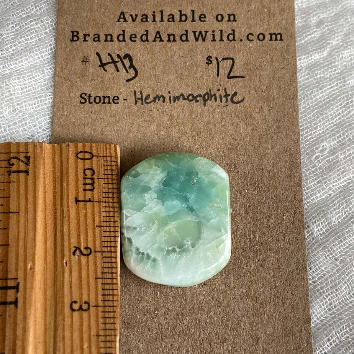 Hemimorite Cabochon - H13