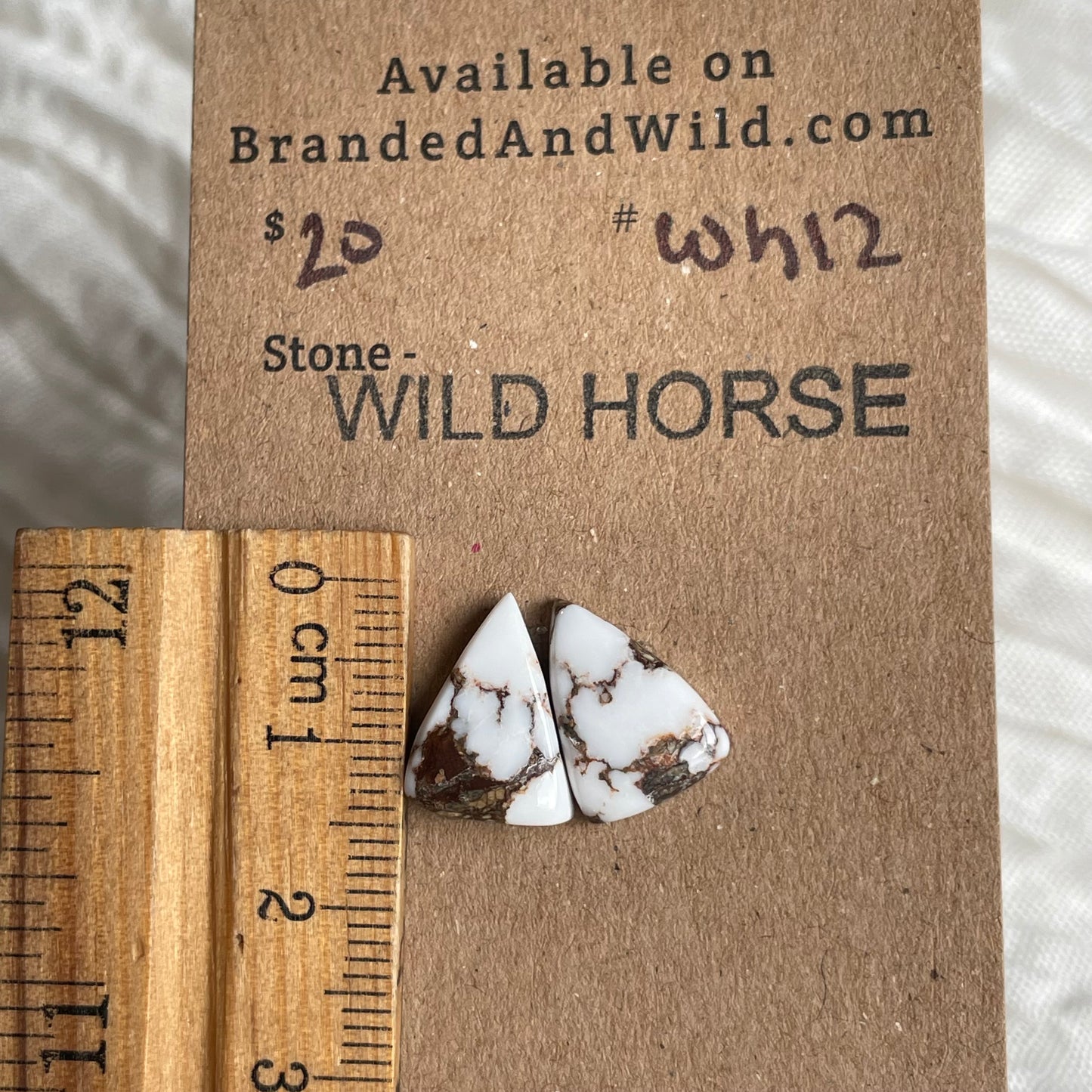 Wild Horse Cabochon - WH12 6B155735-D76A-48AF-A0E8-4133E59375C6 Brandedandwild.com