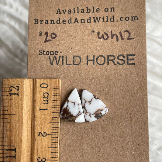 Wild Horse Cabochon - WH12 6B155735-D76A-48AF-A0E8-4133E59375C6 Brandedandwild.com
