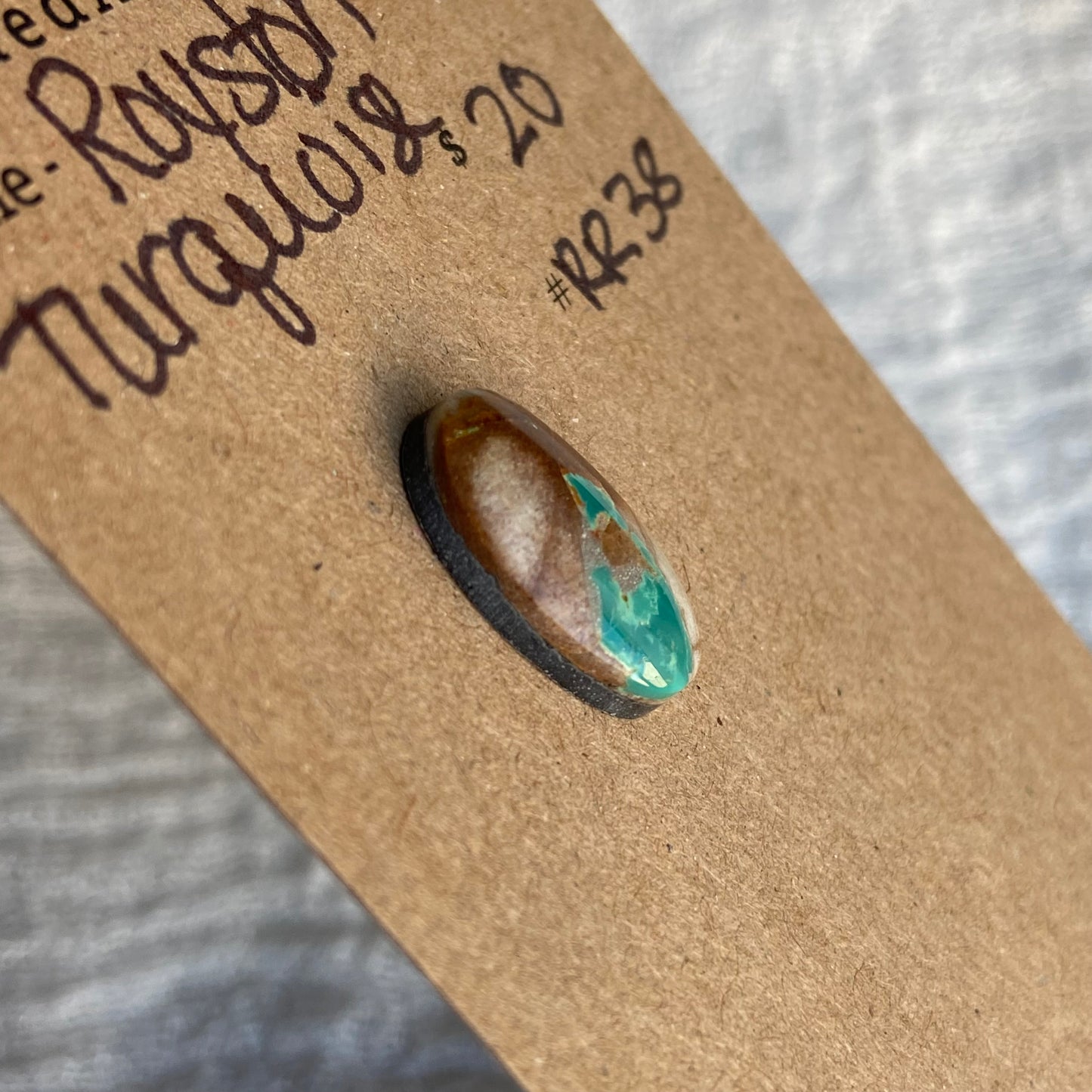 Royston Ribbon Turquoise Cabochon RR38