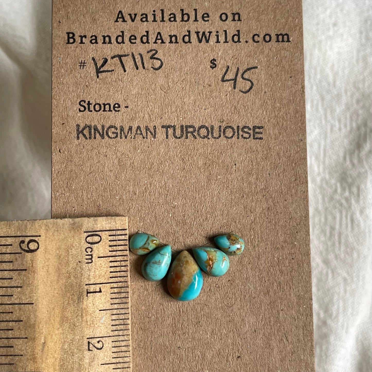 Kingman Turquoise Cabochon - KT113