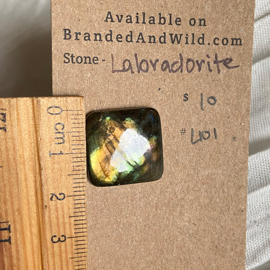 Labradorite Cabochon - L101 6B942D98-2B21-4800-9A4E-3249AA515DBA Brandedandwild.com