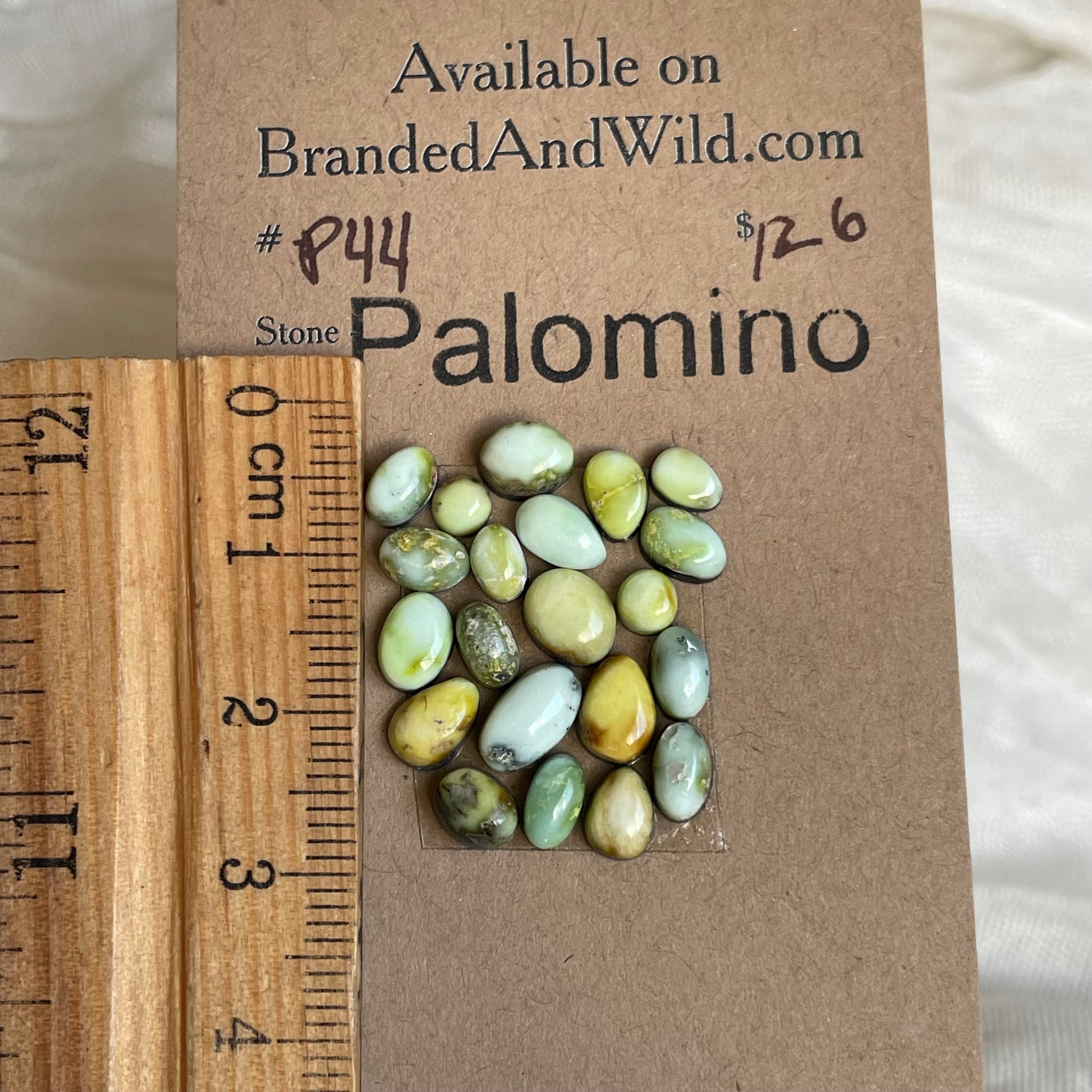 Palomino Cabochon - P44 6B9EC63D-252A-4172-BC8A-7DE9C3F9FD78 Brandedandwild.com
