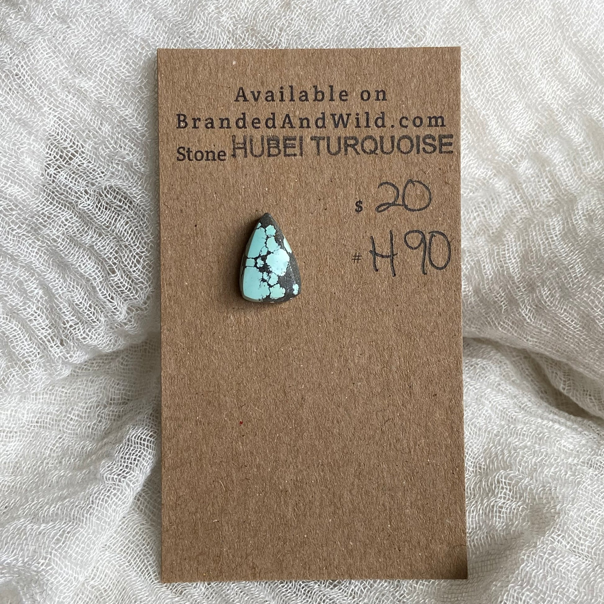 Hubei Turquoise Cabochon - H90 6BBAC29E-88B0-474B-A197-A8278BAE0D58 Brandedandwild.com