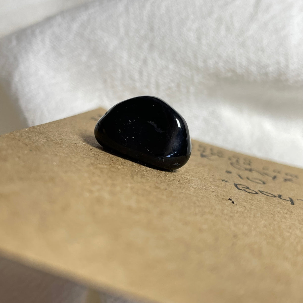 Black Onyx - Cabochon - B042 6BFF15FB-721D-4A2F-B45B-2DB609C1B9B3 Brandedandwild.com