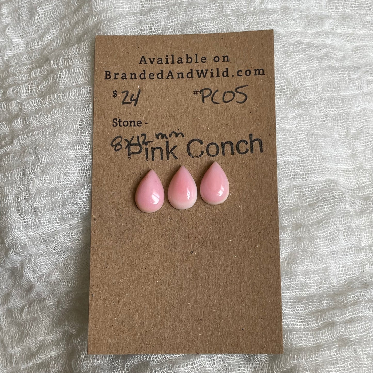 Pink Conch Cabochon - PC05