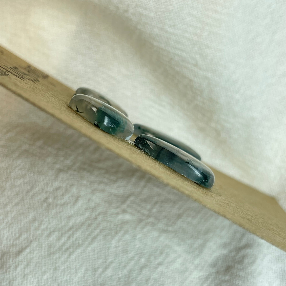 Moss Agate Cabochon - MA47 6C0B4F2F-62B6-4779-A2C3-A9DF3B6A6ADE Brandedandwild.com