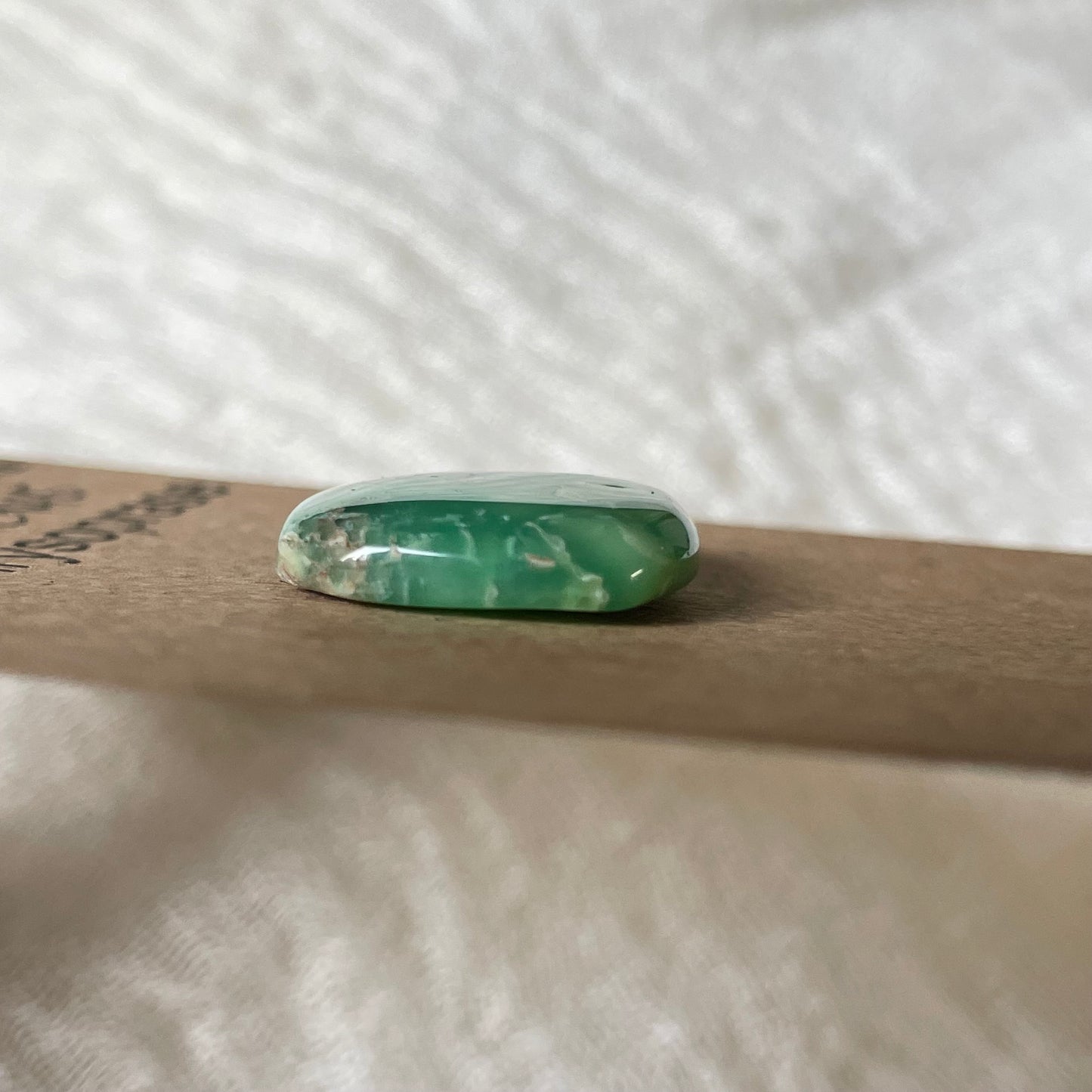 Chrysoprase Cabochon - Ch45 6C1241AD-48B9-47F3-BE52-6FC48F1BA382 Brandedandwild.com