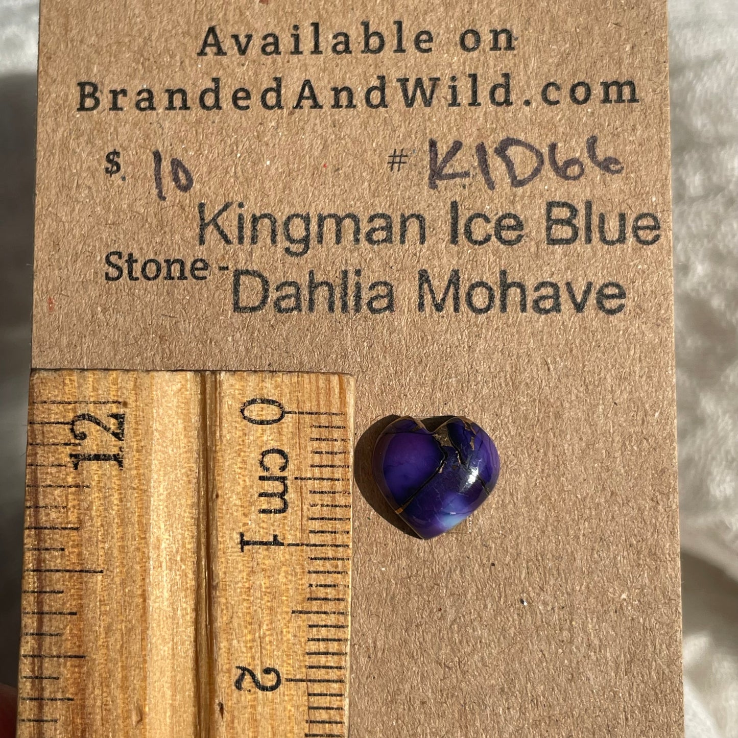 Kingman Ice Blue Dahlia Mohave - KID66 6C8B5626-68C5-4BAA-812D-79511BCD3B36 Brandedandwild.com