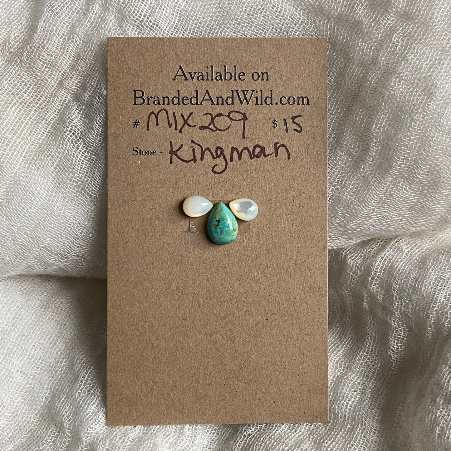 Kingman Mix Cabochon - MIX209 6CAD5889-65C1-4001-B46D-38873DECE03D Brandedandwild.com