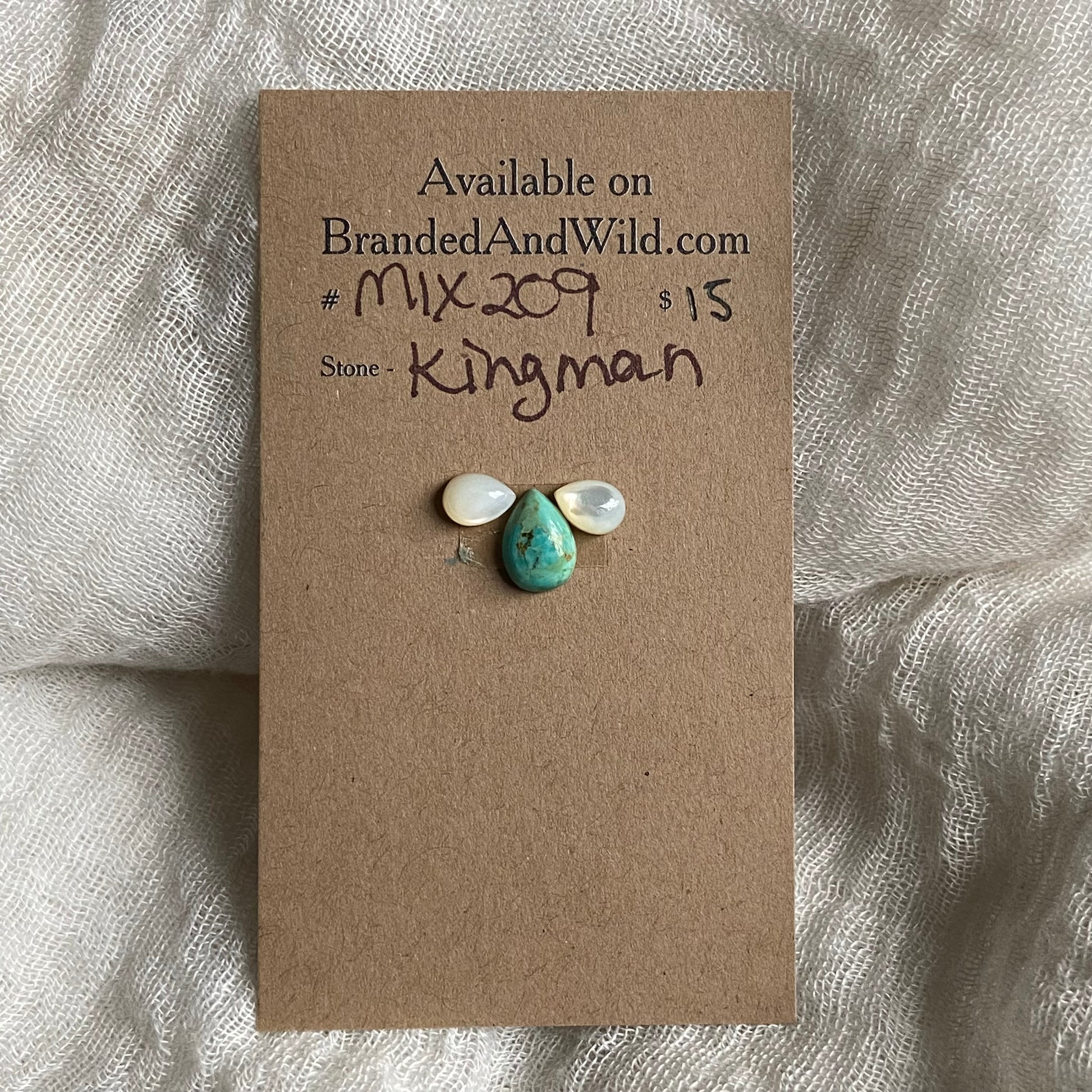 Kingman Mix Cabochon - MIX209 6CAD5889-65C1-4001-B46D-38873DECE03D Brandedandwild.com