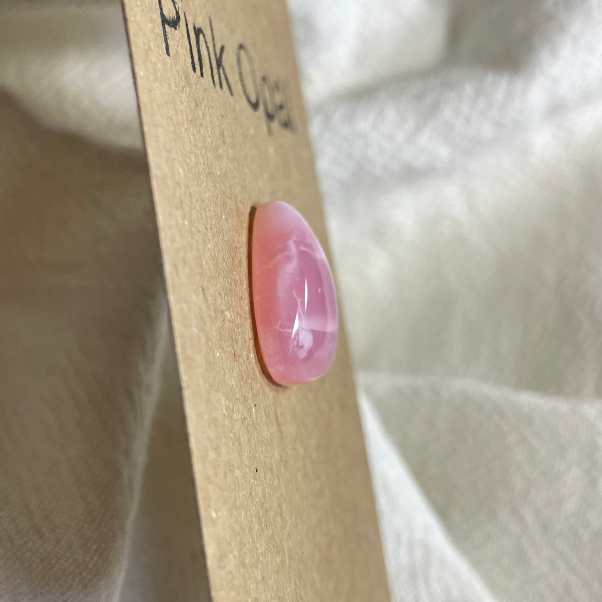 Pink Opal Cabochon - PO99 6CB8C030-C845-49CD-8B8B-70F7AD514F3B Brandedandwild.com