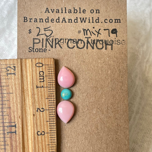 Kingman Turquoise Cabochon - KT79 6CE7209B-A95E-4581-BA29-104D865DD616 Brandedandwild.com