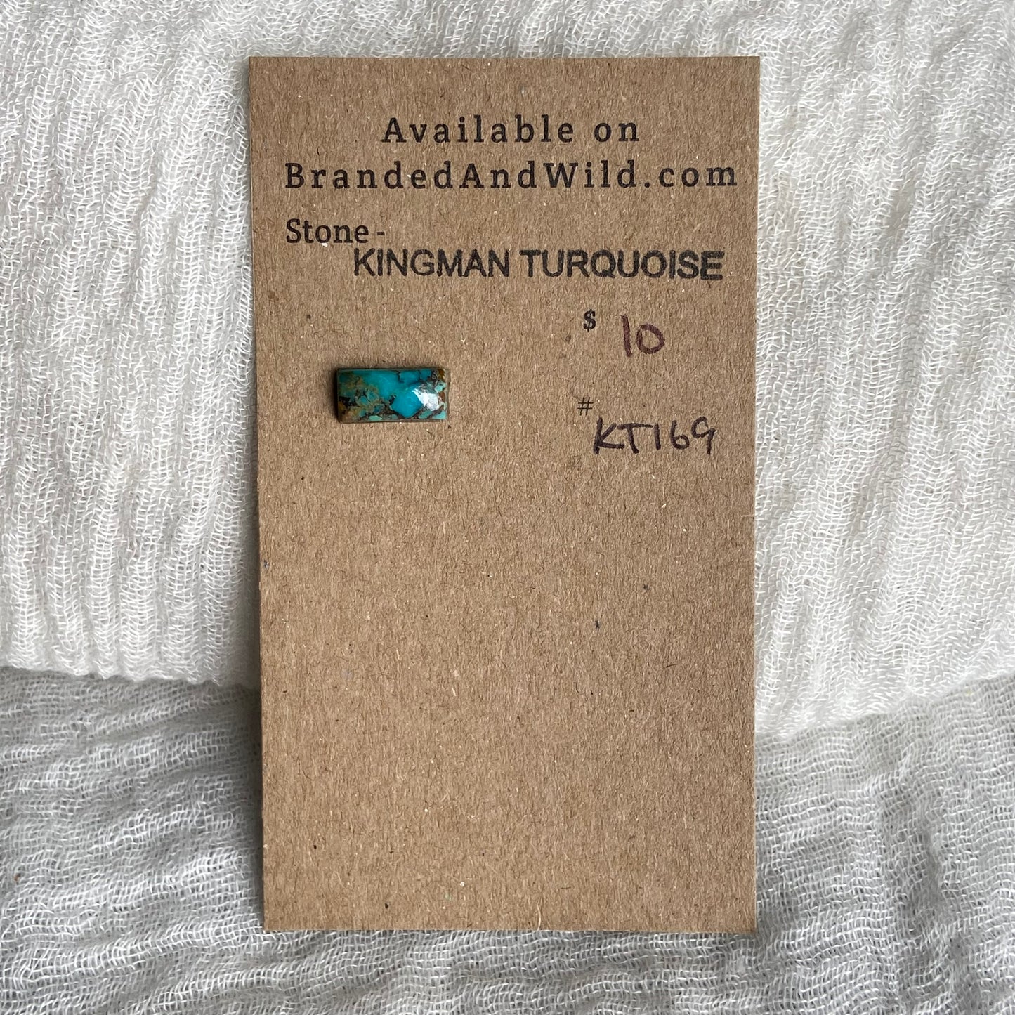 Kingman Turquoise Cabochon - KT169