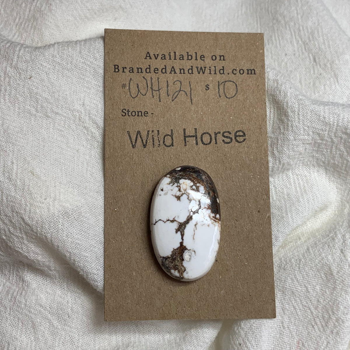 Wild Horse Cabochon - WH121 6D07F17D-A830-4A22-8AF3-AEC80A3F5813 Brandedandwild.com