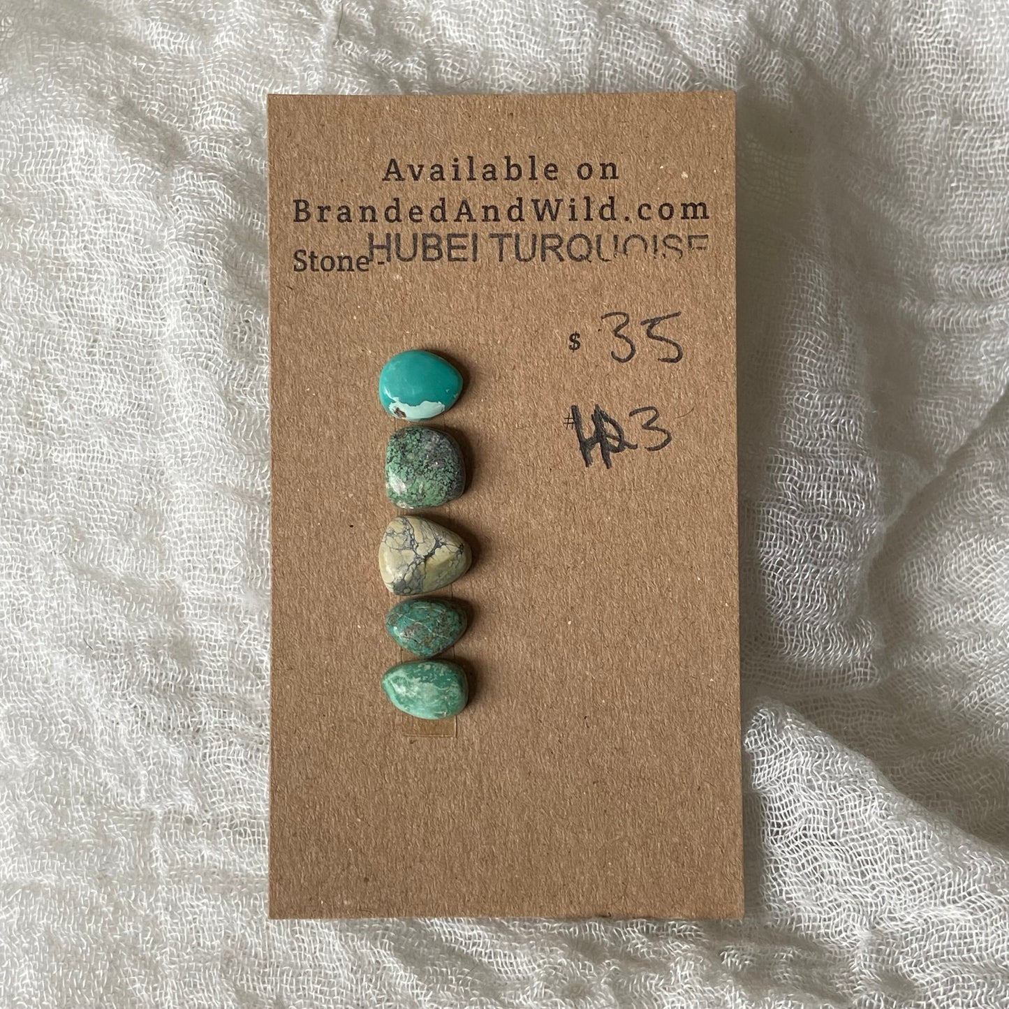 Hubei Turquoise Cabochon - H23