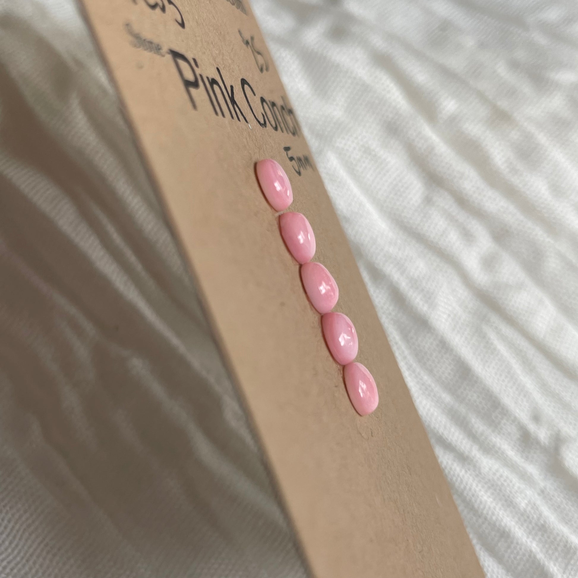 Pink Conch Cabochon - PC33 6D18F42C-F7CA-4E23-8690-83C6A22011EB Brandedandwild.com