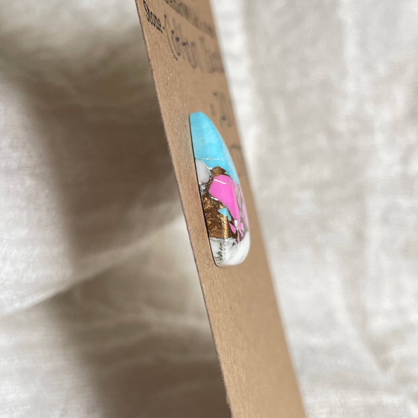 Cotton Candy Cabochon - CC77 6D237E44-71DF-4780-9C07-3CB02B00D57E Brandedandwild.com