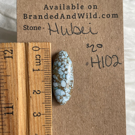 Hubei Turquoise Cabochon - H102 6D253FAE-FE85-4315-9947-297D7428D994 Brandedandwild.com