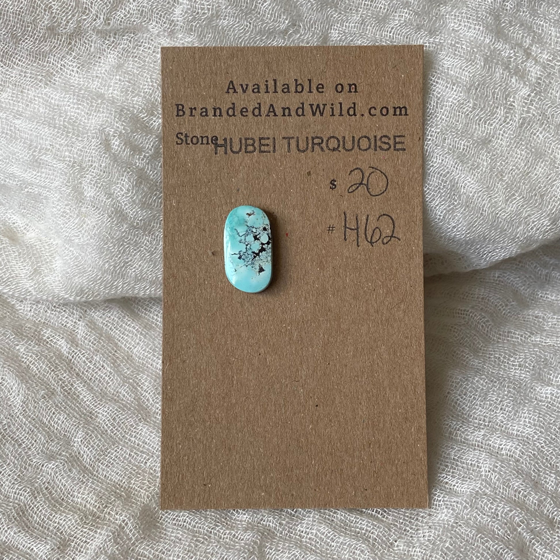 Hubei Turquoise Cabochon - H62 6D2F44CF-00DD-4614-B206-4474A023E817 Brandedandwild.com