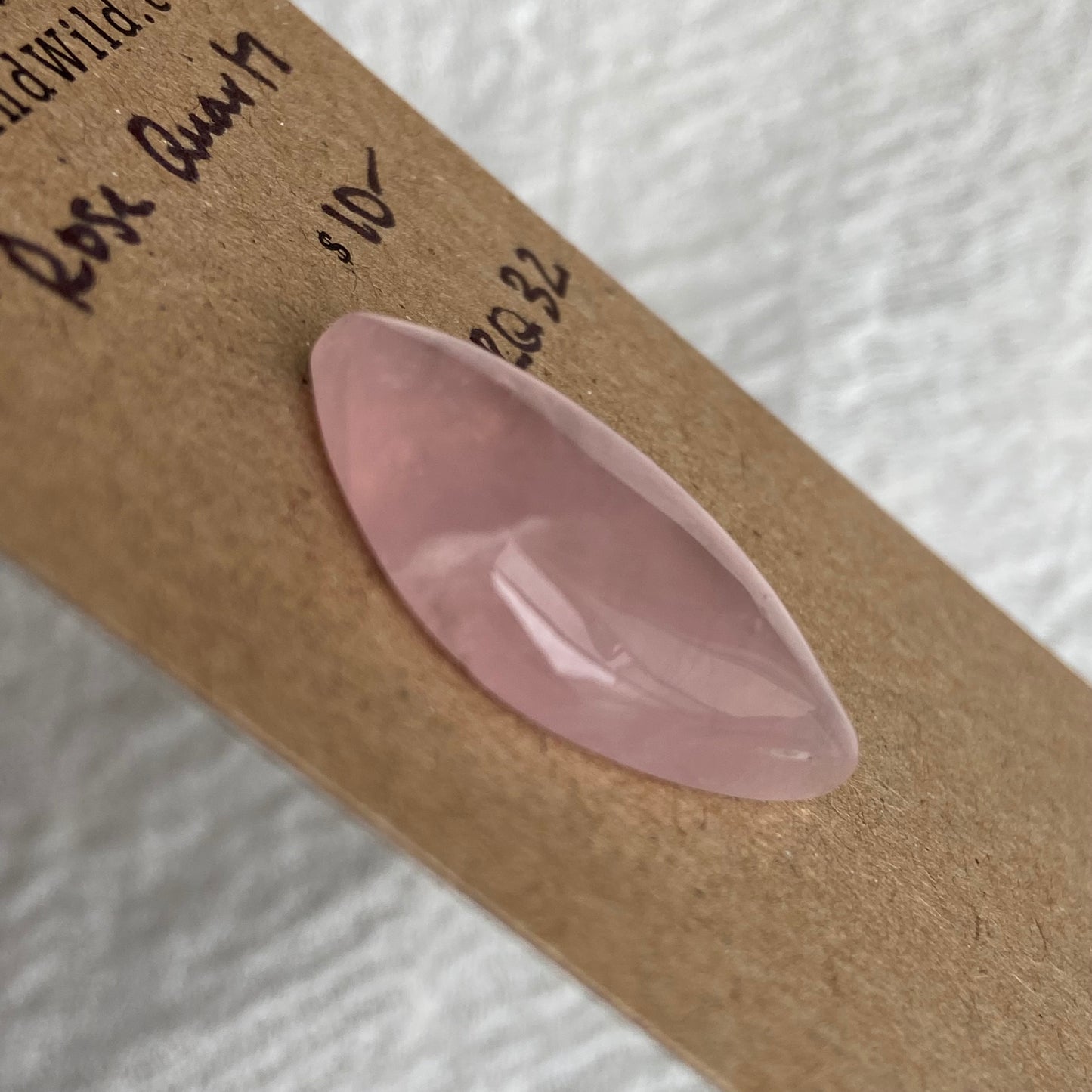 Rose Quartz Cabochon - RQ32