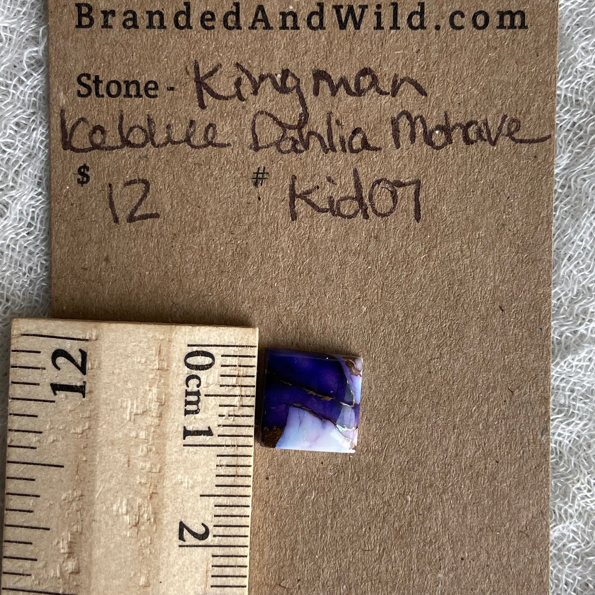 Kingman Ice Blue Dahlia Mohave - KID07 6D4A5A25-3B4A-475B-B155-A0F4DA4244B7 Brandedandwild.com
