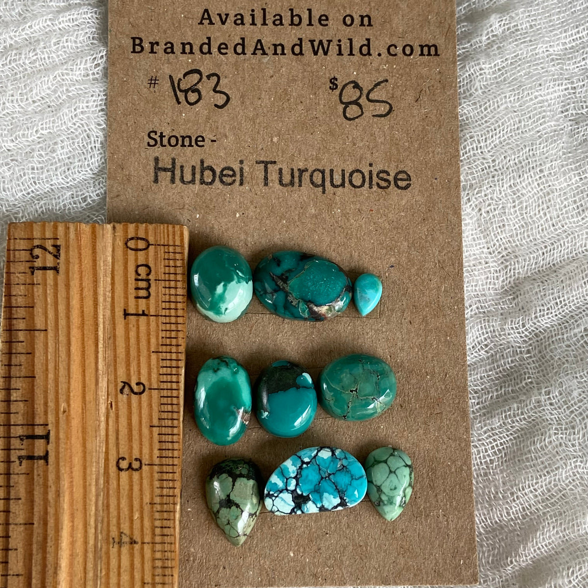 Hubei Turquoise Cabochon - H183