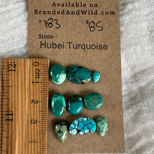 Hubei Turquoise Cabochon - H183