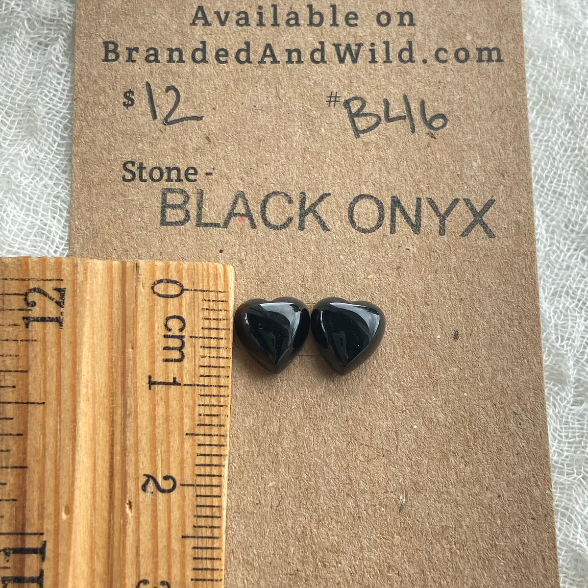 Black Onyx - Cabochon - B46