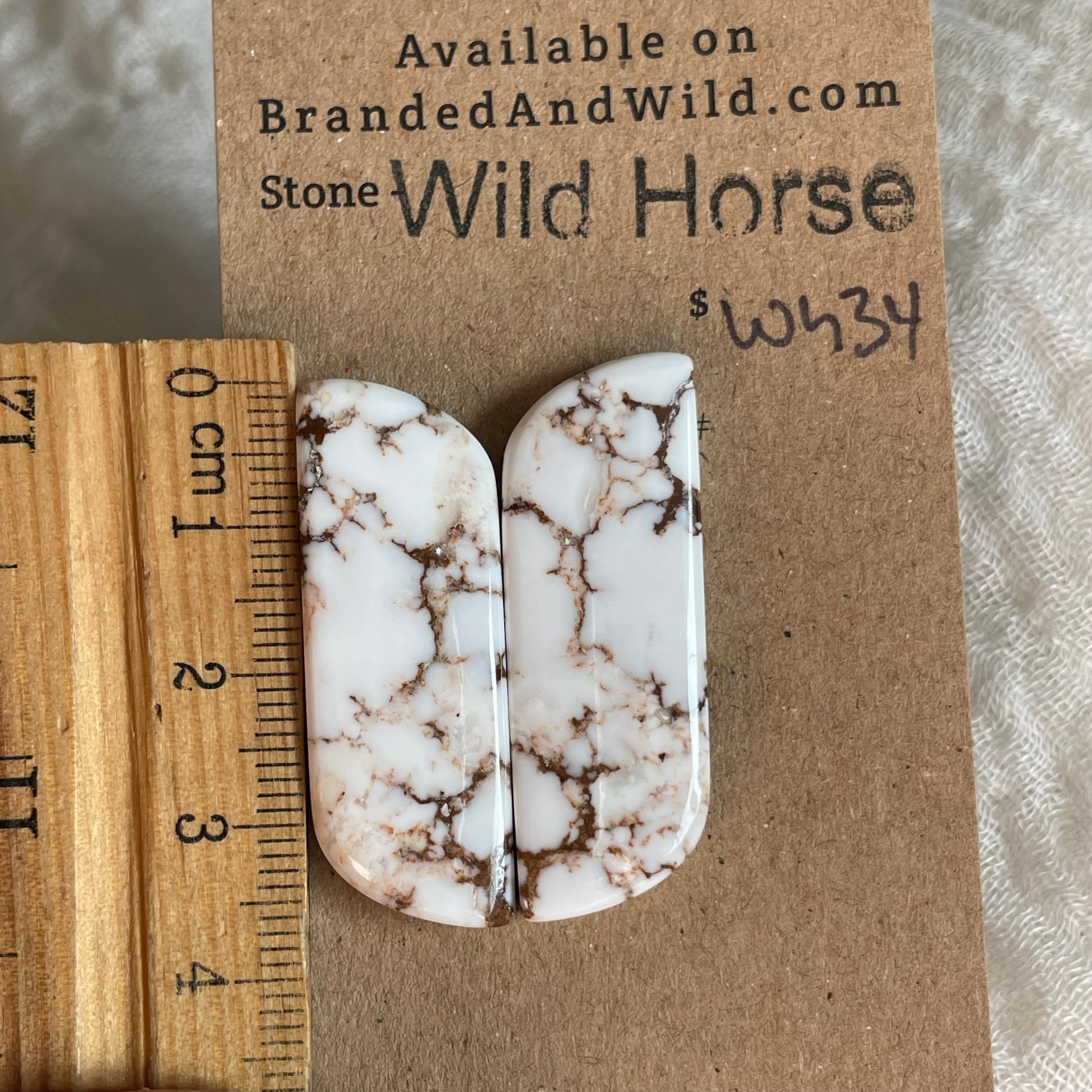 Wild Horse Cabochon - WH34 6D6495A8-E43F-4B4E-9FEC-D1BFAA8DDFE9 Brandedandwild.com
