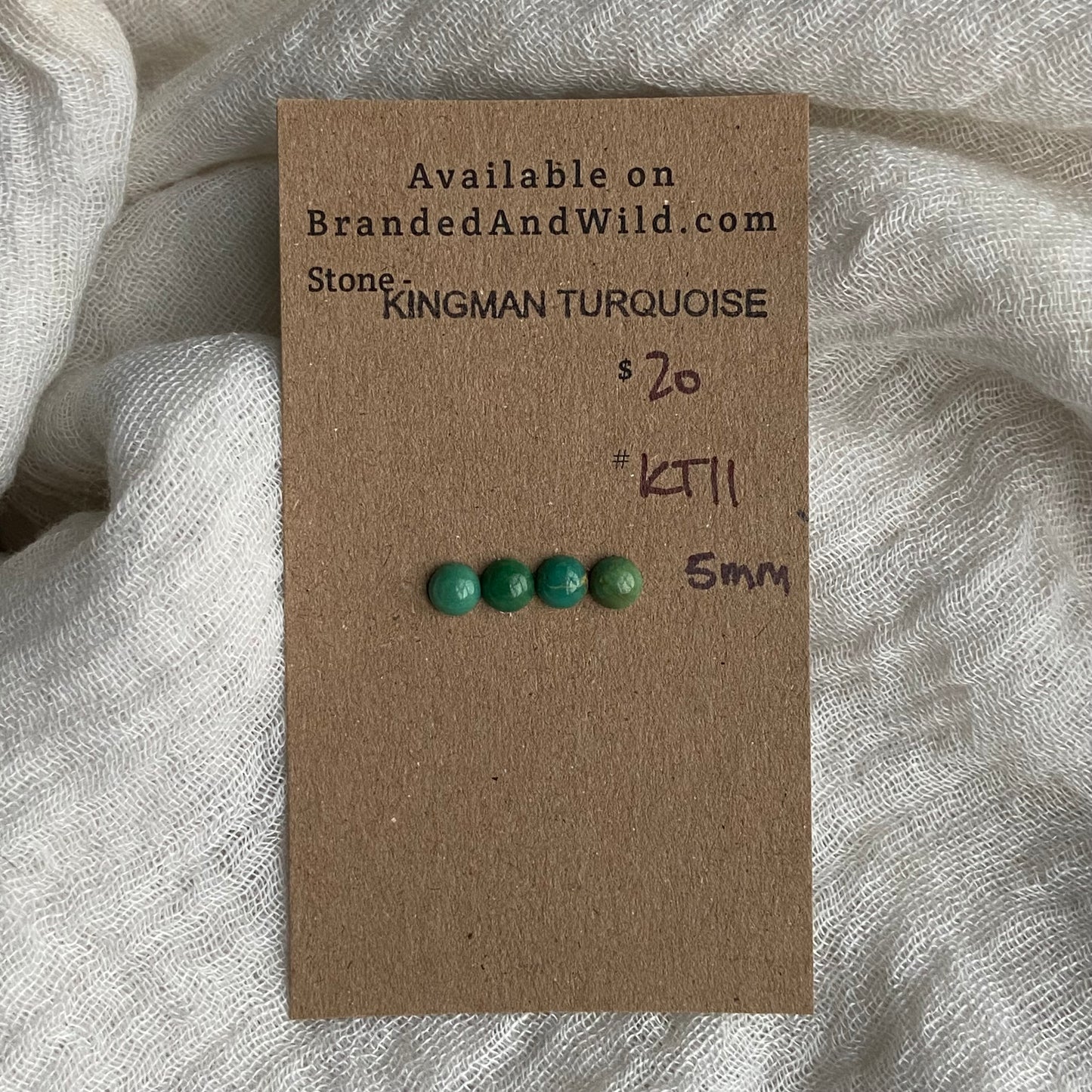 Kingman Turquoise Cabochon - KT11