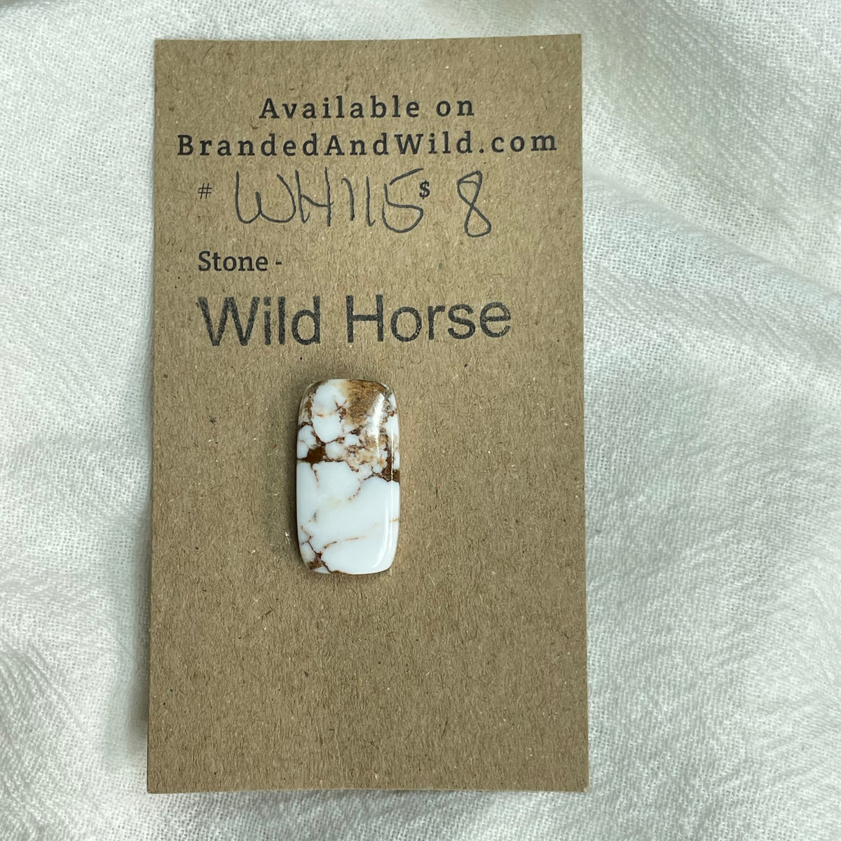 Wild Horse Cabochon - WH115 6D8729EF-D82A-41C6-BAFA-F2EFD8AA2787 Brandedandwild.com