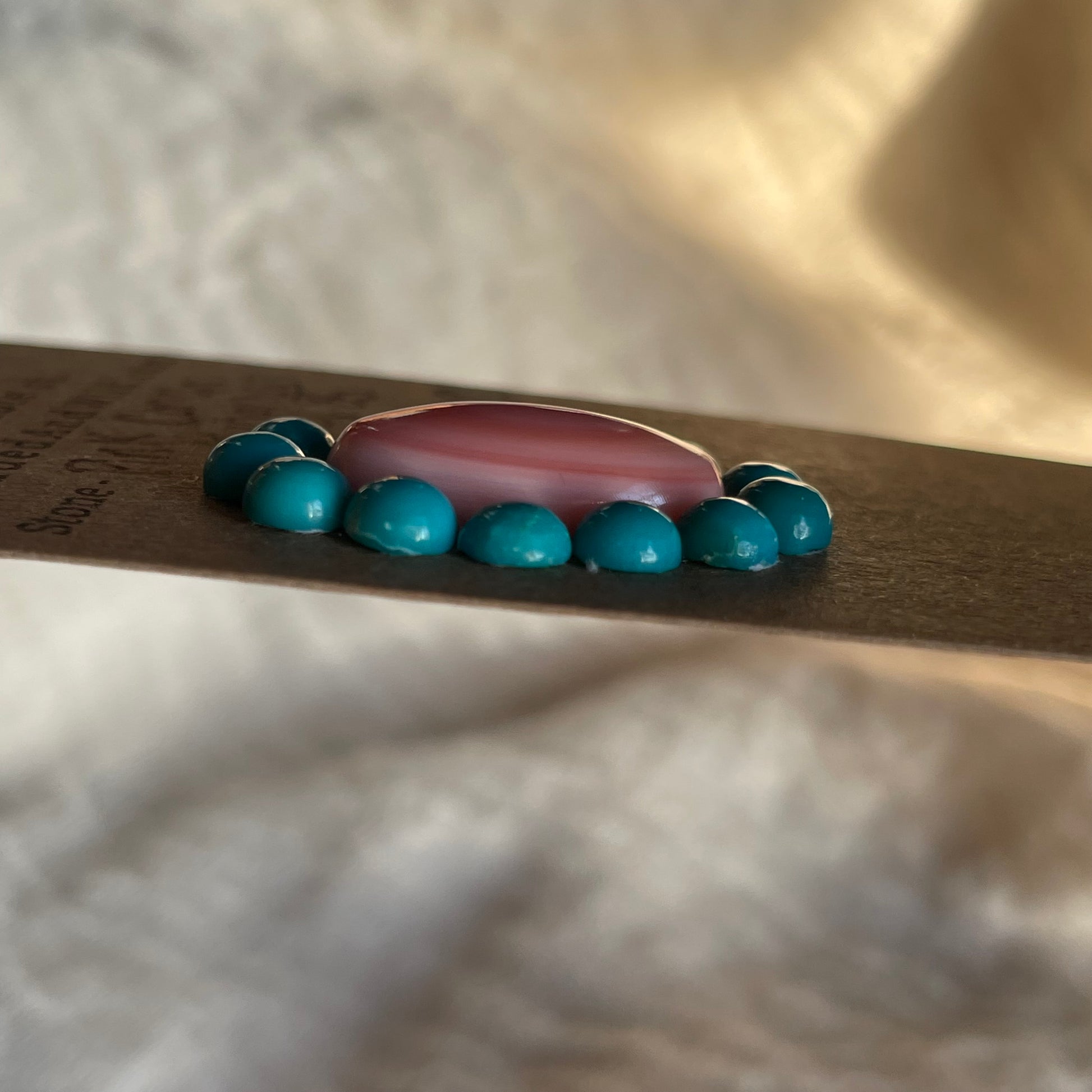 Turquoise / Pink Conch Cabochon - MIX80 6D982A16-2987-4404-B81B-4A4C699CAFA3 Brandedandwild.com