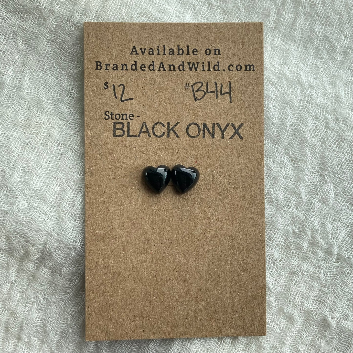 Black Onyx - Cabochon - B44
