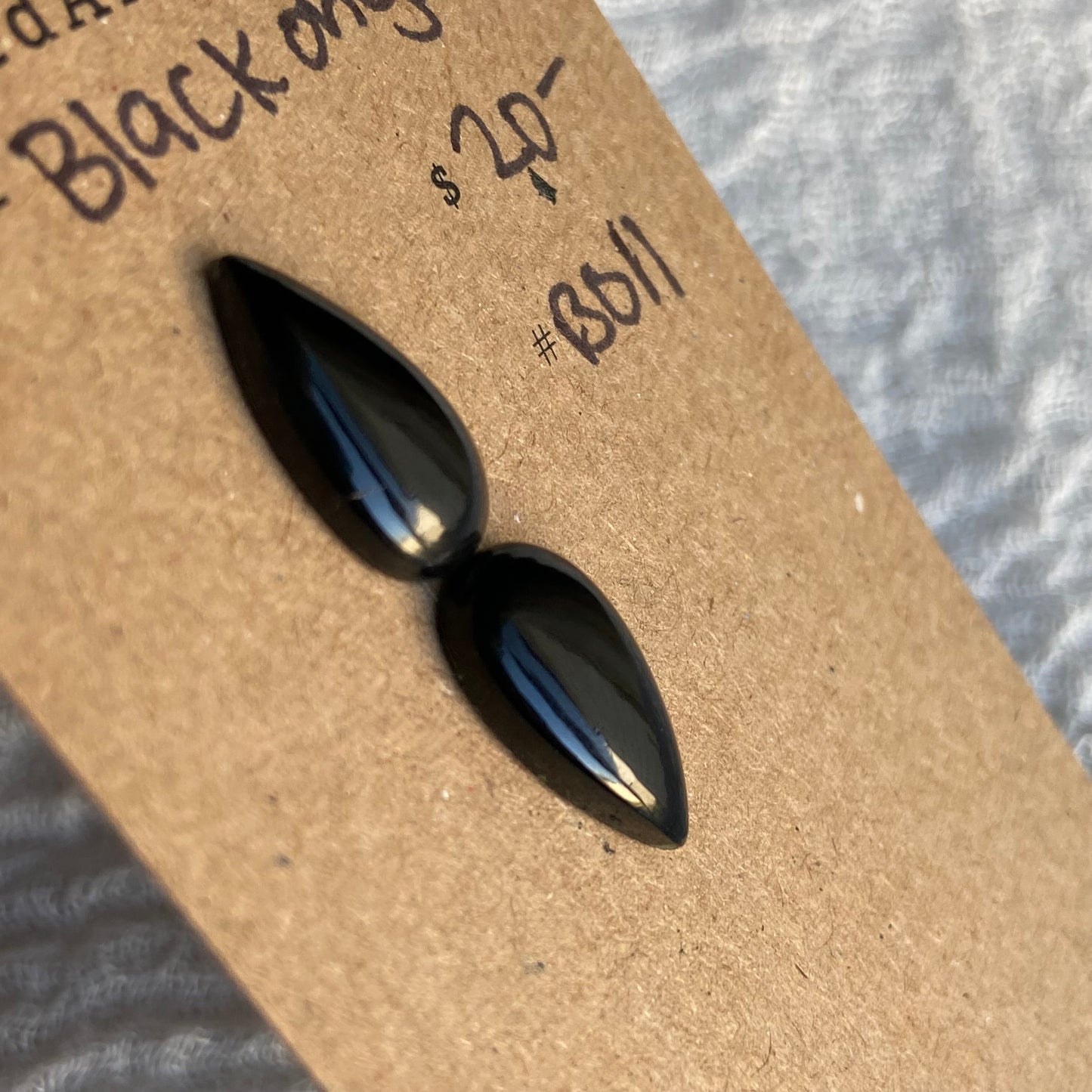 Black Onyx - Cabochon - BO11