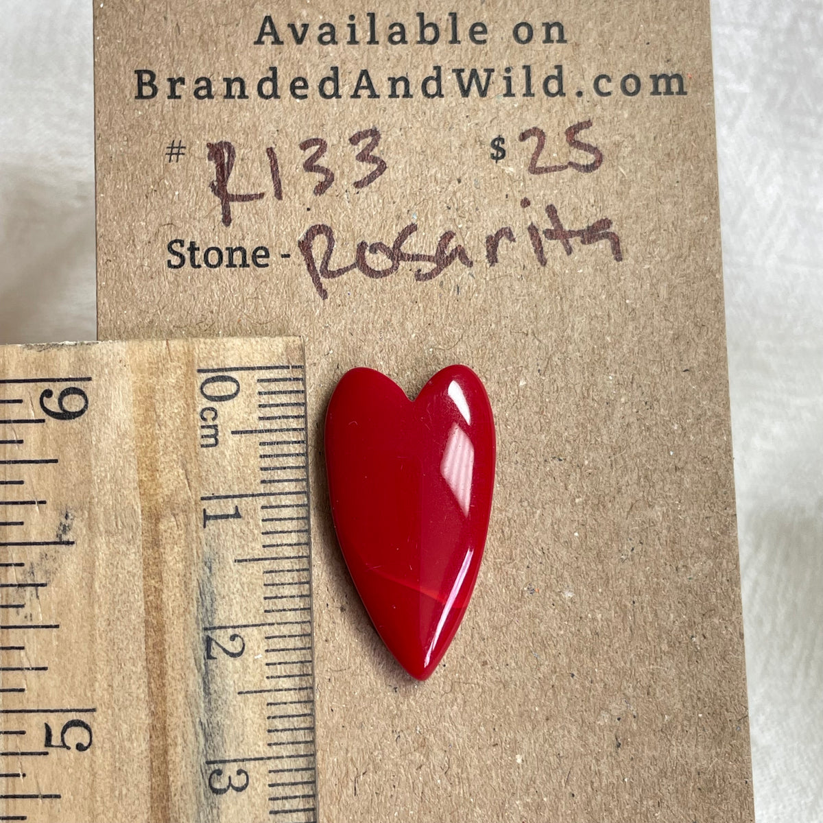 Rosarita - Cabochon - R133 6E0658C9-EFD5-40C8-9BBB-A6FA8376C944 Brandedandwild.com